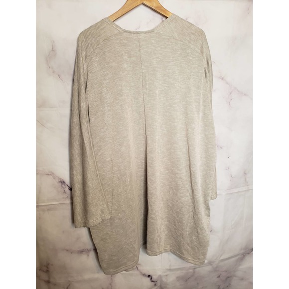 Donni. Ribbed Sandwash Sweater Coat Cardigan Sweater OS - Picture 8 of 10